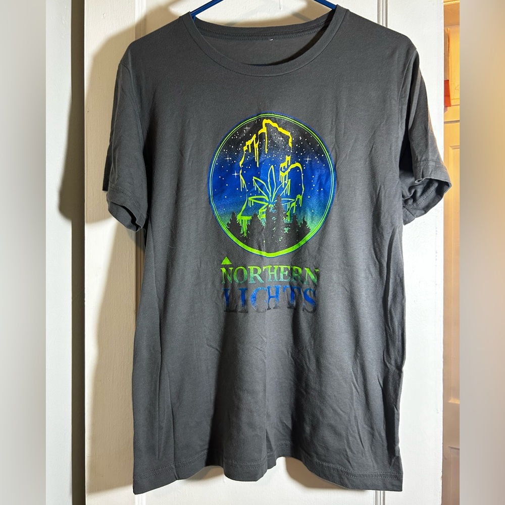 Northern lights cannabis tshirt